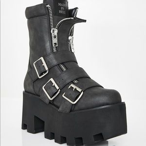 Current mood Detroit platform boots SZ 8